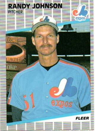 1989 Fleer Randy Johnson Rookie HOF #381