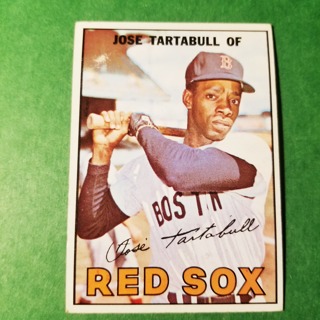 1967 - TOPPS BASEBALL CARD NO. 56 - JOSE TARTABULL - RED SOX - EXMT/NRMT.