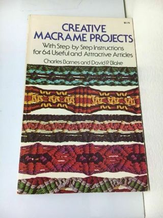 Creative Macrame Projects Book