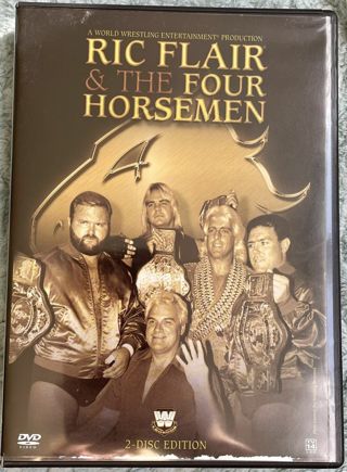 2007 WWE DVD Ric Flair & The Four Horsemen 2 Disc Set WCW NWA WWF