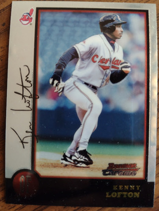 1998 Bowman Chrome Kenny Lofton (Indians)