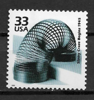 1999 Sc3186m Celebrate the Century: 1940's Slinky MNH