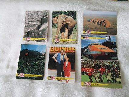 1992 Guinness World Records Pro Set Card Lot of 7