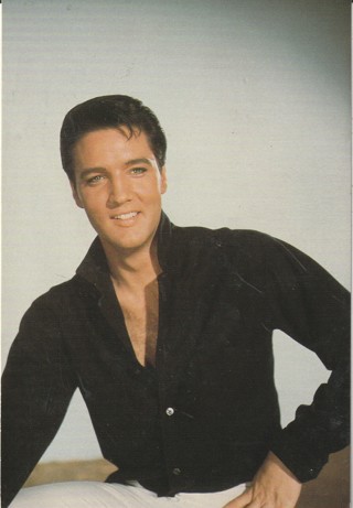 Vintage Unused Postcard: Elvis Presley