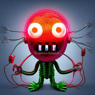 Listia Digital Collectible: Wire Monster