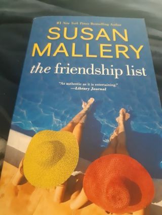 The friendship list by susan mallery