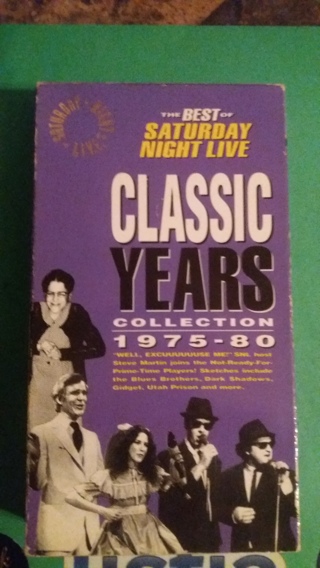 vhs the best of saturday night live 1975-80 free shipping