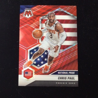 Chris Paul Red Wave Mosaic