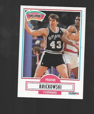 1990 FLEER FRANK BRICKOWSKI #169