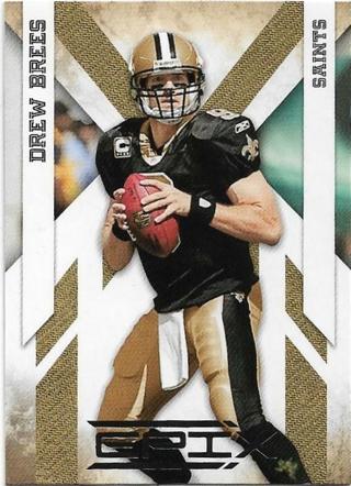 2010 PANINI EPIX DREW BREES CARD