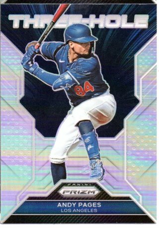 2023 Panini Prizm Andy Pages Three Hole Refractor