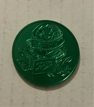 Vintage Green Schlitz Beer Coin Token