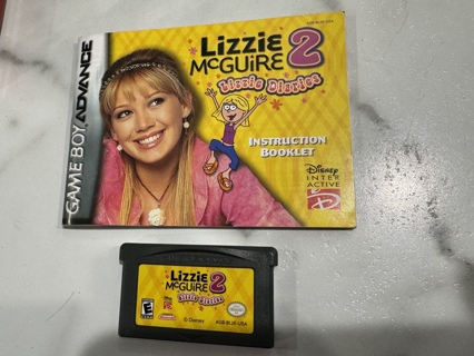  Vintage Nintendo Gameboy Lizzie McGuire 2 Game