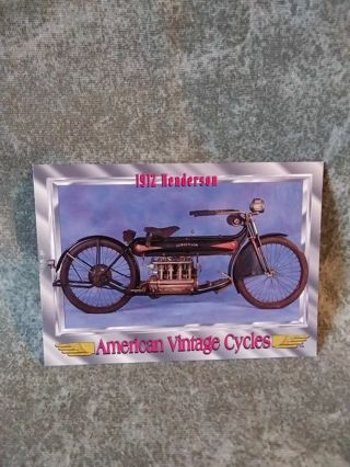 American Vintage Cycles Trading Card #32