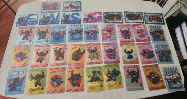 LILO & STITCH HOLO TRADING CARDS NM