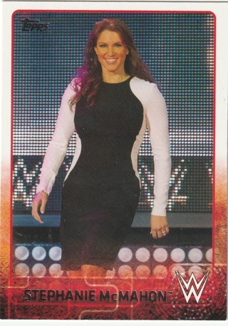 2015 Topps WWE Base Stephanie McMahon #74