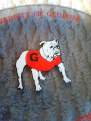 University of Georgia Athletic Department,Glass plate