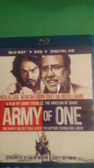 blu-ray army of one free shipping