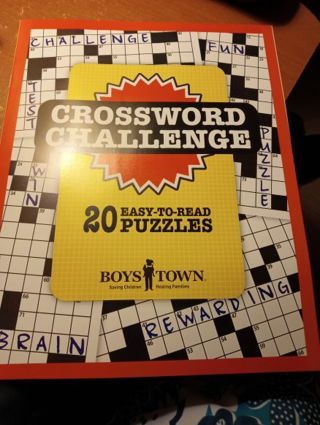 Crossword Puzzle Book