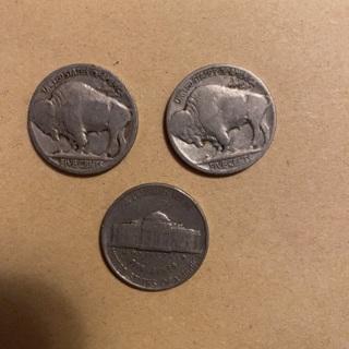 3 Nickels 2 Buffalo 1 1940