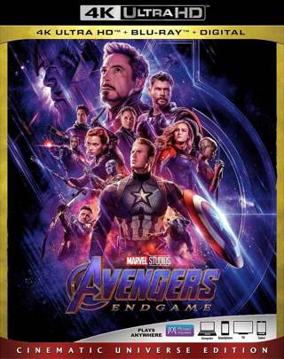 Avengers: Endgame (Digital 4K UHD Download Code Only) *Marvel Comics* *Robert Downey Jr.*