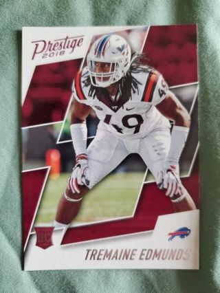 2018 Panini Prestige Rookie Tremaine Edmunds