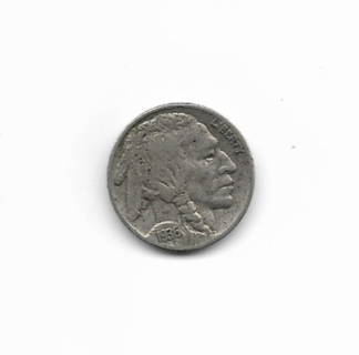 1936 US Buffalo Nickel