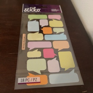 Sticko blank phrase stickers 