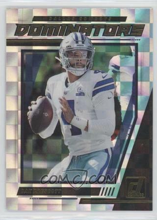 2021 Panini Donruss - Dominators #D11 - Dak Prescott