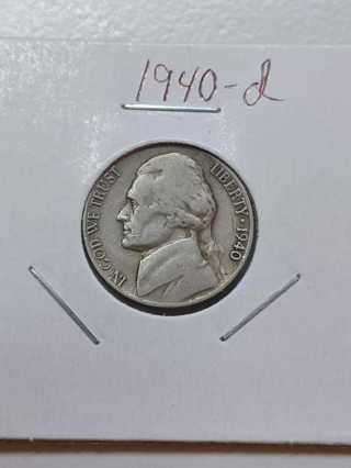 1940-D Jefferson Nickel! 18