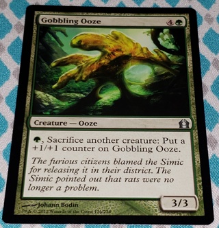 MTG ✨ Gobbling Ooze - (U) 126/274 Return to Ravnica (RTR) ✨ Magic the Gathering (2012)