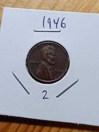 1946 Lincoln Wheat Penny! 2.5