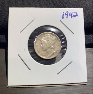 1942 MERCURY DIME 