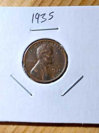 1935 Lincoln Wheat Penny! 5
