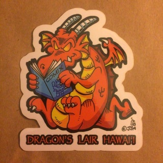 Dragon's Lair Decal Sticker ~ NEW!