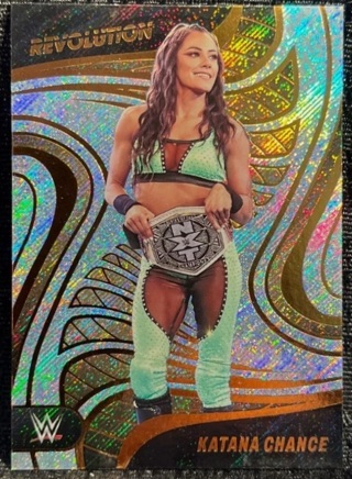 2023 WWE Revolution - Katana Chance Holofoil Card #26 NM