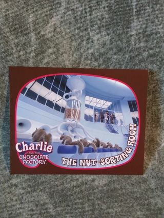 Charlie & The Chocolate Factory mini Trading Card