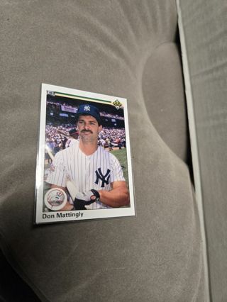 Don Mattingly card