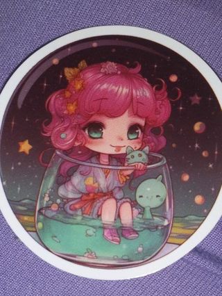 Beautiful 1⃣ vinyl lap top sticker no refunds regular mail very nice quality win 2 or more get bonus