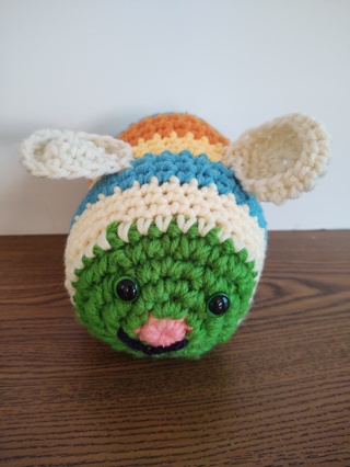 Hand Crocheted Amigurumi Bee