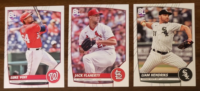  2022 Topps 13 different Topps Cards - 9 Flagship Base 3 Big League - All Listed 