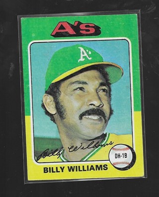 1975 TOPPS BILLY WILLIAMS #545 (HOF)