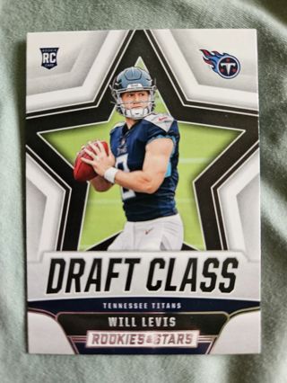 2023 Panini Rookies & Stars Draft Class Will Levis