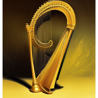 Listia Digital Collectible: A Golden Harp