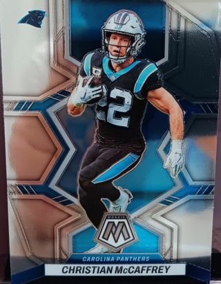 2022 MOSAIC CHRISTIAN MCCAFFREY # 28 CAROLINA PANTHERS