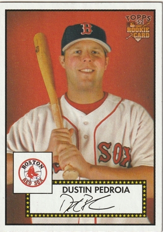 2006 Topps '52 Dustin Pedroia #40 Rookie RC