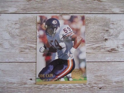 1994 Fleer Joe Cain football trading card # 347