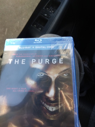 The Purge blu-ray factory sealed 