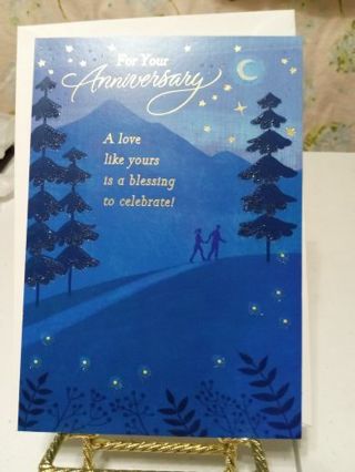 Religious Anniversary card