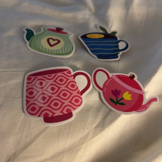 Tea stickers 